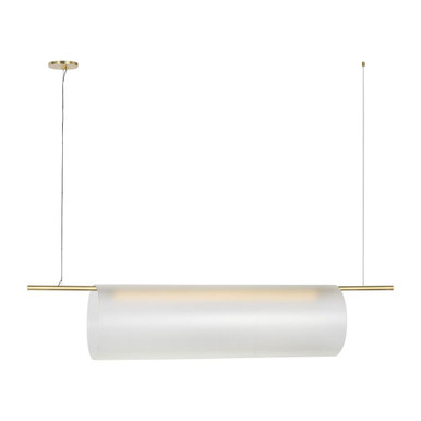 Trace 13.3W 1 LED Linear Chandelier 11.8 Inch Tall by Visual Comfort Modern - PBLS80827