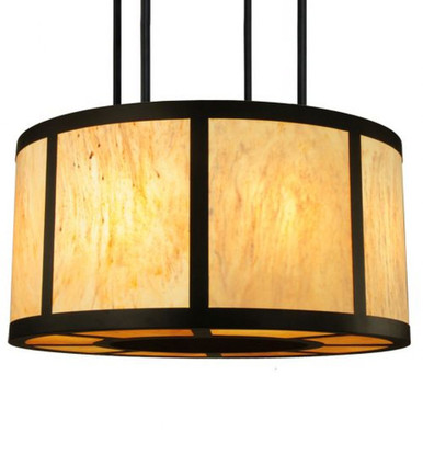 Cilindro Vicksburg 8 Light Semi Flush Mount 29 x 48 Inches by Meyda Tiffany - 133454