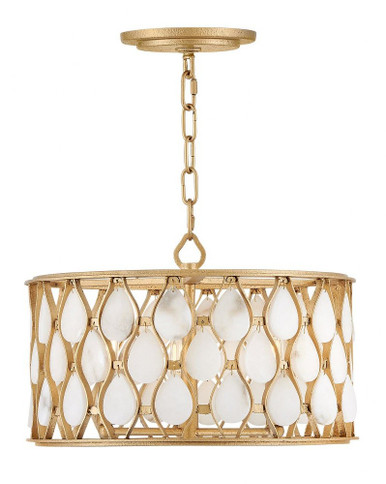Estie 15 3 LED 16 Inch Wide Semi Flush Mount by Fredrick Ramond - FR41503PI