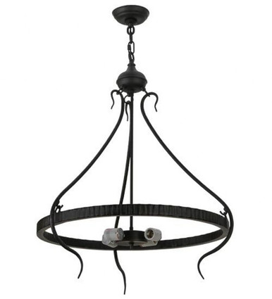 Roman 4 Light Inverted Pendant Hardware by Meyda Tiffany - 145691