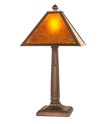 Mission Prime  1 Light Table Lamp 23 Inch H and 11 Inch W by Meyda Tiffany - 248804