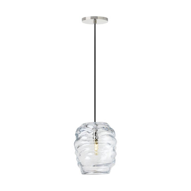Audra 1 Light Pendant 9.5 Inch and 7.4 Inch Wide by Visual Comfort Modern - SLPD865