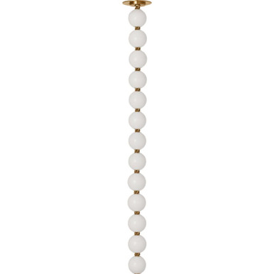 Perle 36 16.8W 1 LED Mini Pendant by Visual Comfort Modern - SLPD229R