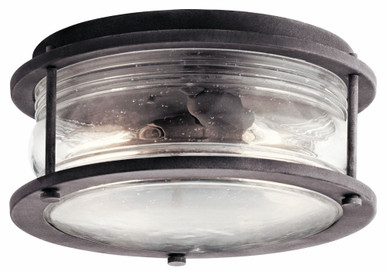 Ashland Bay 2 Light 12 Inch Wide Flush Mount by Kichler - 49669wzc