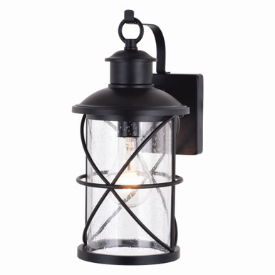 Adams 1 Light Outdoor Wall Mount 13.75 Inch Tall by Vaxcel - T0634