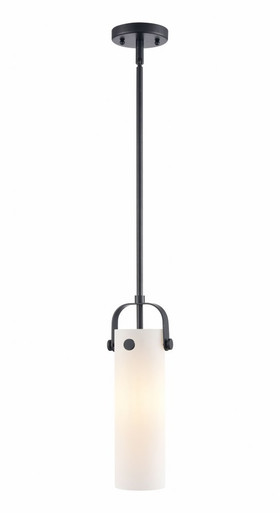Pilaster II Cylinder 1 Light Mini Pendant 14.5 Inch Tall by Innovations - 423-1S-G423-12
