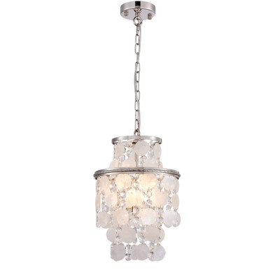 Avara 2 Light Pendant 15.4 Inch Tall and 11 Inch Wide by Artcraft - AC12071PN
