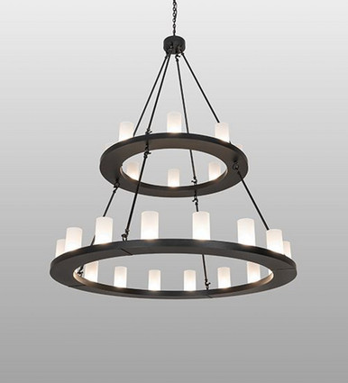 Loxley 24 Light 2 Tier Chandelier 71 x 54 Inches Wide by Meyda Tiffany - 270818