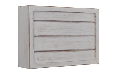 Designer 6.25 Inch Shiplap Design Chime by Craftmade - CH1305-WW