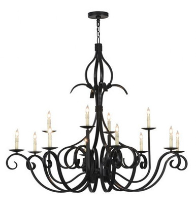 Cypress 40 Light Chandelier 52 x 54 Inches Wide by Meyda Tiffany - 150271