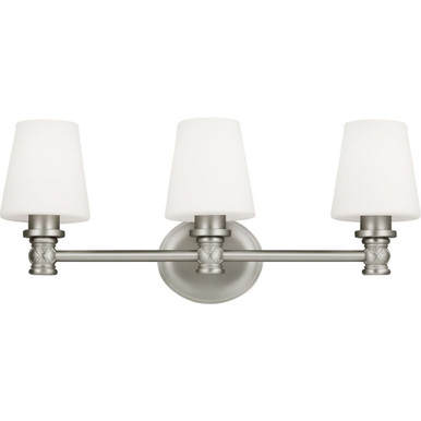 Xavierre 3 Light Vanity Light by Visual Comfort Studio - VS22103SN