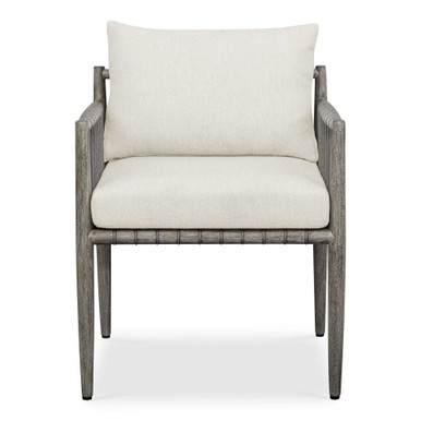 Borneo Outdoor Dining Chair 28 Inch Tall and 24.5 Inch Wide by uttermost - 23943