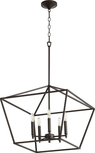 Gabriel 5 Light Large Pendant by Quorum - 644-5