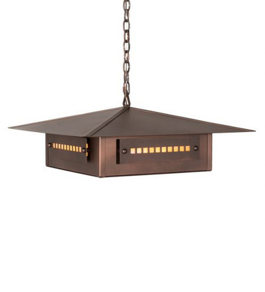 Moss Creek Stepping Stone 4 Light Pendant 14 x 34 Inches by Meyda Tiffany - 106309