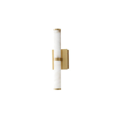 Aragon 9W 2 LED Wall Sconce 17.25 Inch Tall and 5 Inch Wide by ET2 - E11201-WAGLD