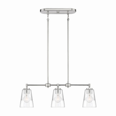 Ingo 3 Light Large Island Pendant by Designers Fountain - d230m-is-pn