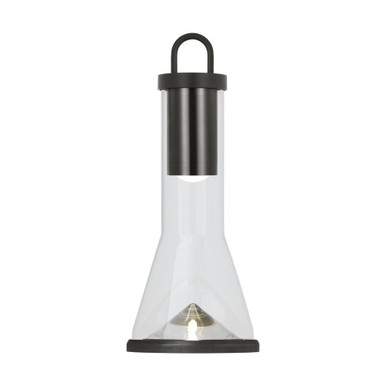 Kandella 2.4W 1 LED Rechargeable Table Lamp by Visual Comfort Modern - SLTB27327BZ