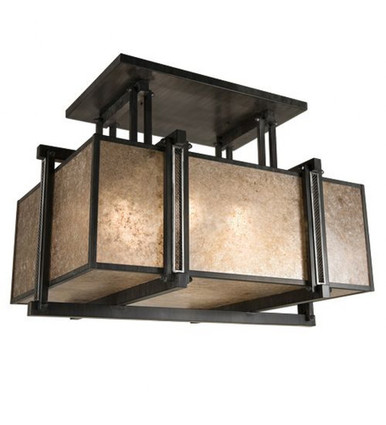 Marduk 6 Light Oblong Pendant 38 x 40 Inches by Meyda Tiffany - 119672