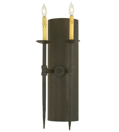 Warwick 2 Light Wall Sconce 26 x 9.5 Inches by Meyda Tiffany - 112085