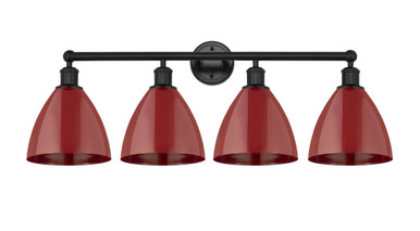 Plymouth Dome 4 Light Steel Vanity Light by Innovations - 616-4W-PLYM-75