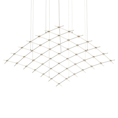Constellation Aquarius Major 98W 49 LED Chandelier by Sonneman - 21Q13-RW7712-J20
