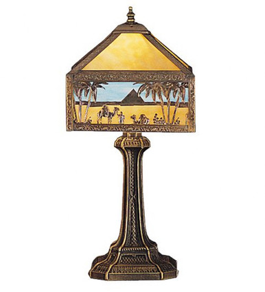 Camel Mission 1 Light Accent Lamp 19.5 x 13 Inch by Meyda Tiffany 200207 - 200207