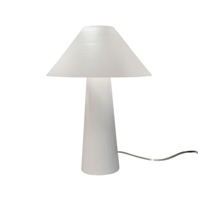 Portable 2 Light Tall Table Lamp 21.5 x 15 Inches by JD CER-2555-MAT - CER-2555-MAT