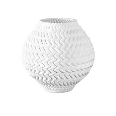 Plisse 11 Inch Medium Vase In Contemporary by Currey Company - 1200-0789