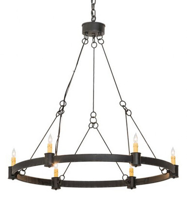 Kenosha 6 Light Chandelier 40 x 36 Inches Wide by Meyda Tiffany - 190565