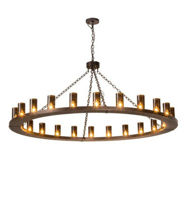 Loxley 24 Light Chandelier 37 x 72 Inches Wide by Meyda Tiffany - 187477