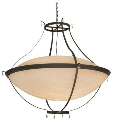 Modesto 93W LED Pendant 62 Inches Tall and 66 Inches Wide by Meyda Tiffany - 161054