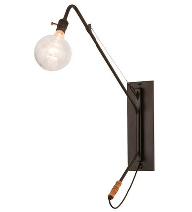 Montador 1 Light Wall Sconce 29.5 x 5 Inches by Meyda Tiffany - 162527