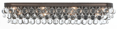 Calypso Eight Light Wall Sconce by Crystorama - 134-VZ