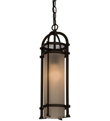Cilindro Golpe 1 Light Mini Pendant 22 x 6.5 Inches by Meyda Tiffany - 163247