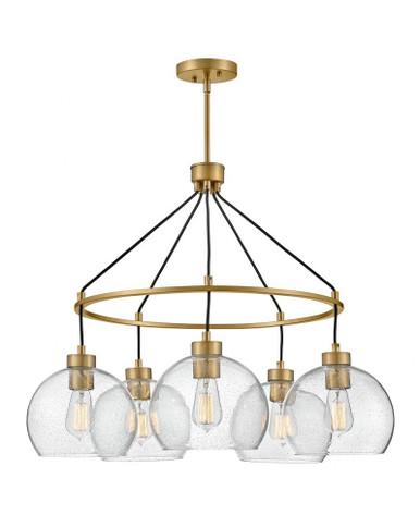 Rumi 5 LED Light Large Chandelier by Lark - 83014LCB