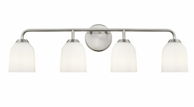 Norah 4 Light Bath Vanity 8.8 Inch Tall and 32 Inch Wide by Millennium - 22304