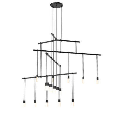 Suspenders 24W 15 LED Pendant 33 Inch Tall and 49 Inch Wide by Sonneman - S1D36K-JR18XX12-RP02