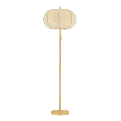 Alexandra 1 Light Floor Lamp 64 Inch Tall and 20 Inch Wide Mitzi - HL1147401-AGB