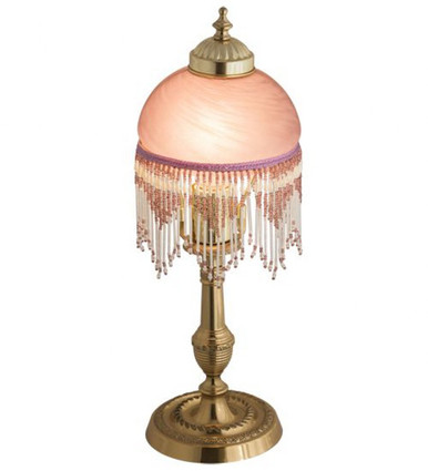 Roussillon 1 Light Mini Table Lamp 17 x 5.25 In by Meyda Tiffany 14830 - 14830
