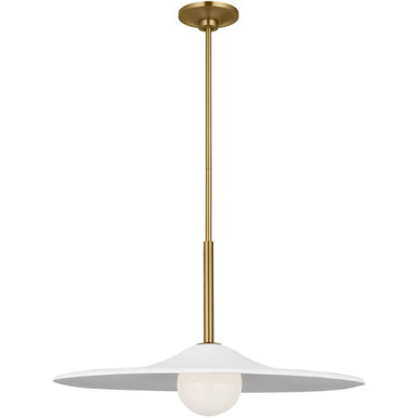 Endicott 4.5W1 LED Pendant 13.63 X 24 Inch Wide by Visual Comfort Studio - KSP1201BBS