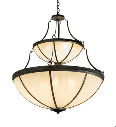 Carousel 10 Light 2 Tier Pendant 44 x 35 Inches by Meyda Tiffany - 232902