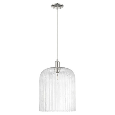 Bridal Veil 1 Light Cord hung Mini Pendant 18.33 X 12 by Innovations - 716-1P-PN-G559-12CL