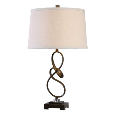 Tenley 1 Light Table Lamp 16 inches wide by 14 inches deep by Uttermost - 27530-1