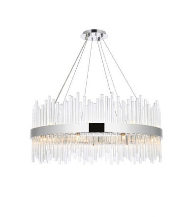 Dallas 20 Light Oversized Round Chandelier by Elegant - 3000D36
