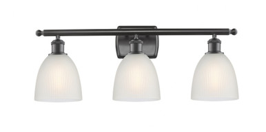 Castile 3 Light Bath Vanity 10 Inch Tall and 26 Inch Wide by Innovations - 516-3W-OB-G381
