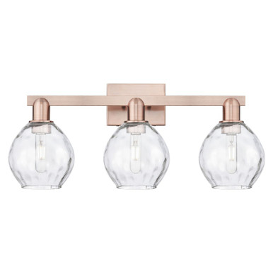 Waverly 3 Light Bath Vanity 10.25 Inch Tall and 25 Inch Wide by Innovations - 716-3W-G362