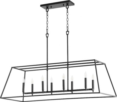 Gabriel 8 Light Large Linear Pendant by Quorum - 654-8
