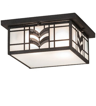 Monaca 2 Light Flush Mount 6.5 x 21.25 In by Meyda Tiffany - 251717
