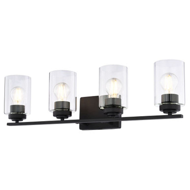 Park Ridge 4 Light Bath Vanity 7.75 Inch Tall and 27.5 Inch Wide by Vaxcel - W0529
