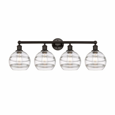 Rochester 4 Light Vanity Light 35 Inch Wide by Innovations - 616-4W-G556-8